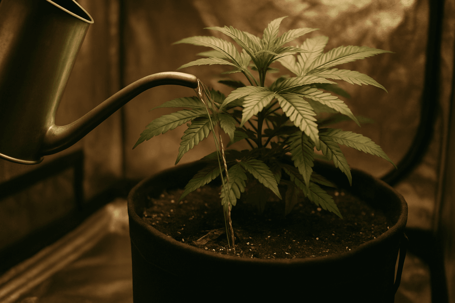How to Water Cannabis Plants: Frequency, pH & Common Mistakes