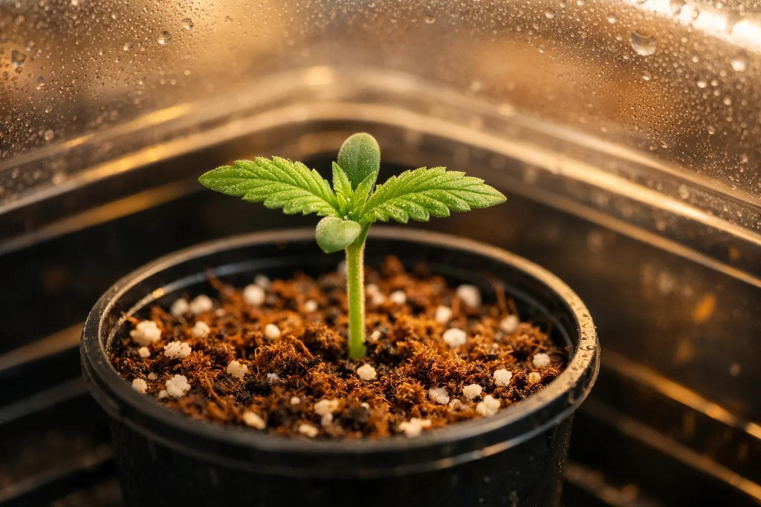 Germination des graines de cannabis en coco — guide complet