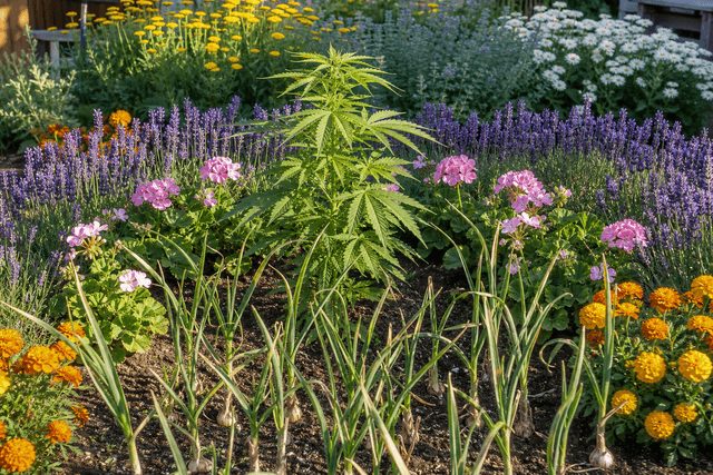 7 Companion Plants to Repel the Japanese Beetle from Your Cannabis Plants
