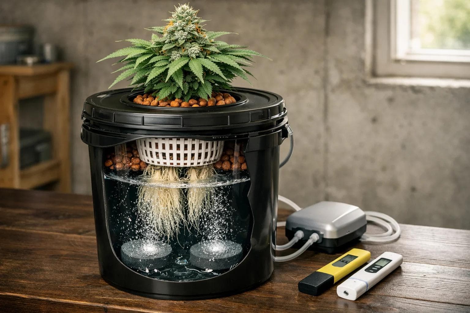 Culture cannabis hydroponique pour débutants : guide complet d'installation