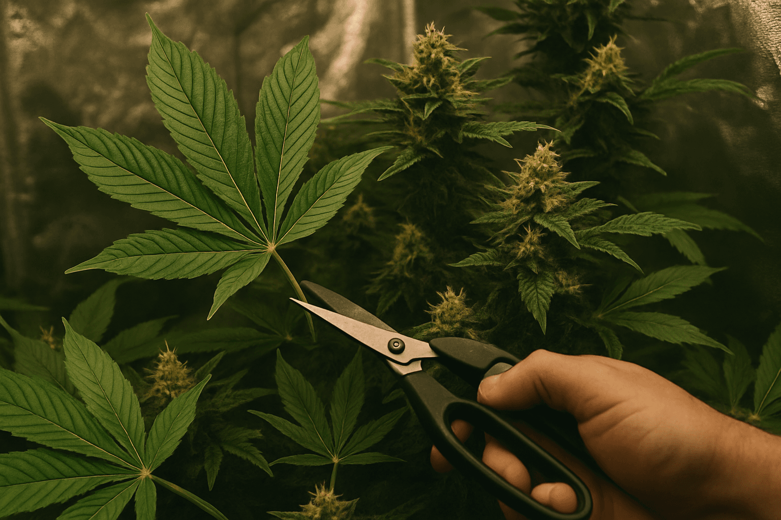 Cannabis Defoliation Guide: How to Remove Leaves for Better Yields