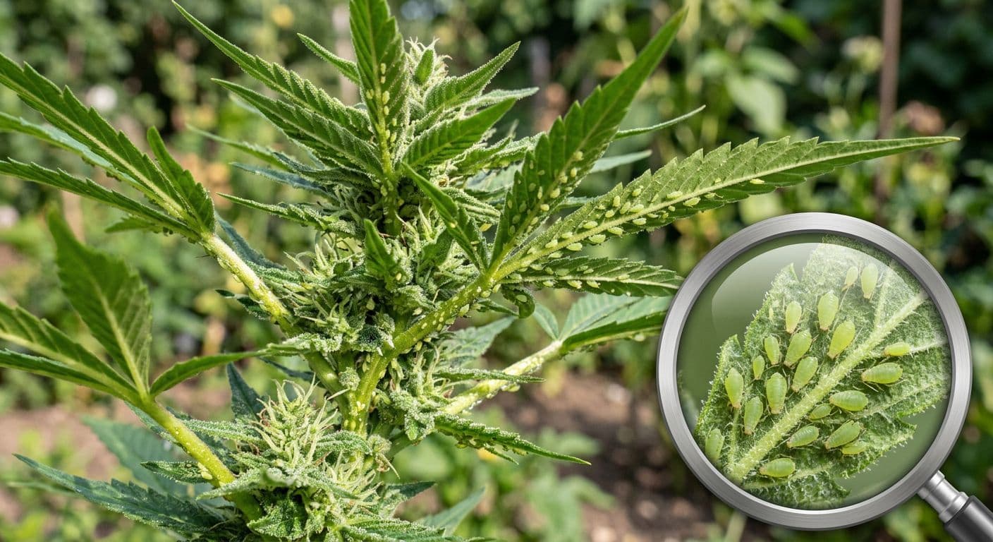 Pucerons sur Cannabis : Identification et Traitement