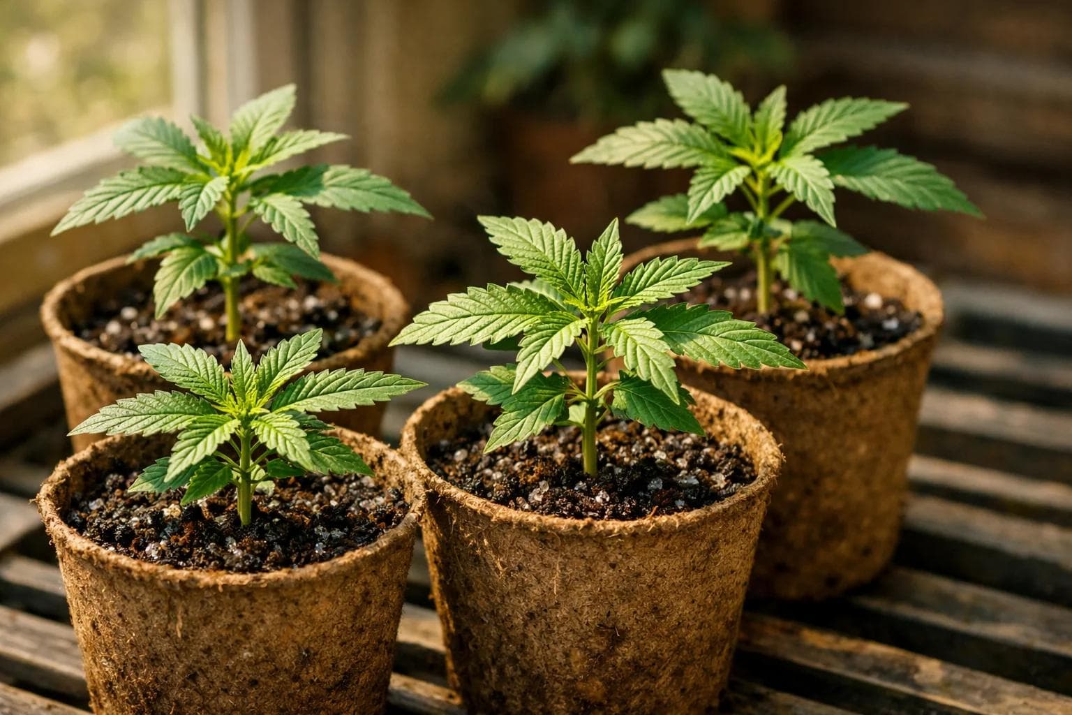 Comment aguerrir les semis de cannabis avant transplantation