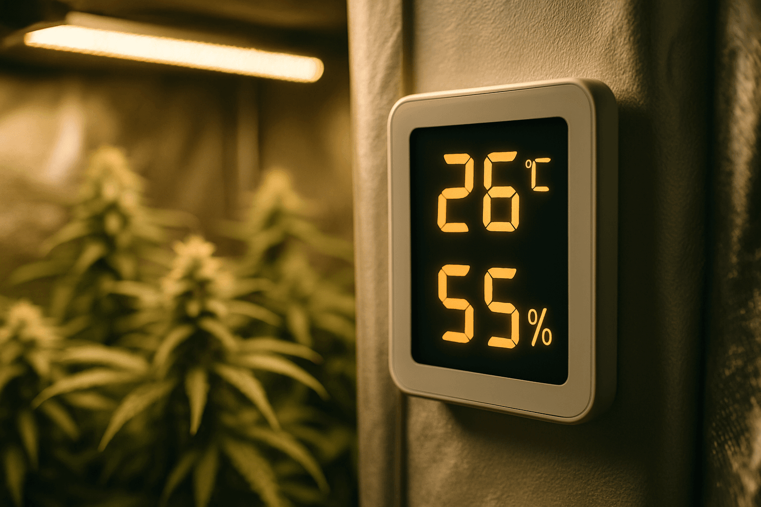 Cannabis Temperature, Humidity & VPD: The Indoor Environment Guide